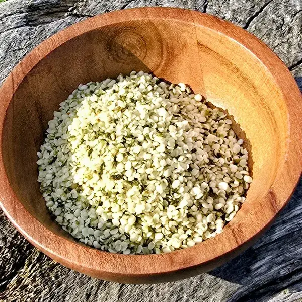 Shelled hemp hearts