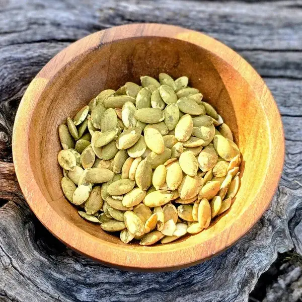 Sprouted pumpkin seeds